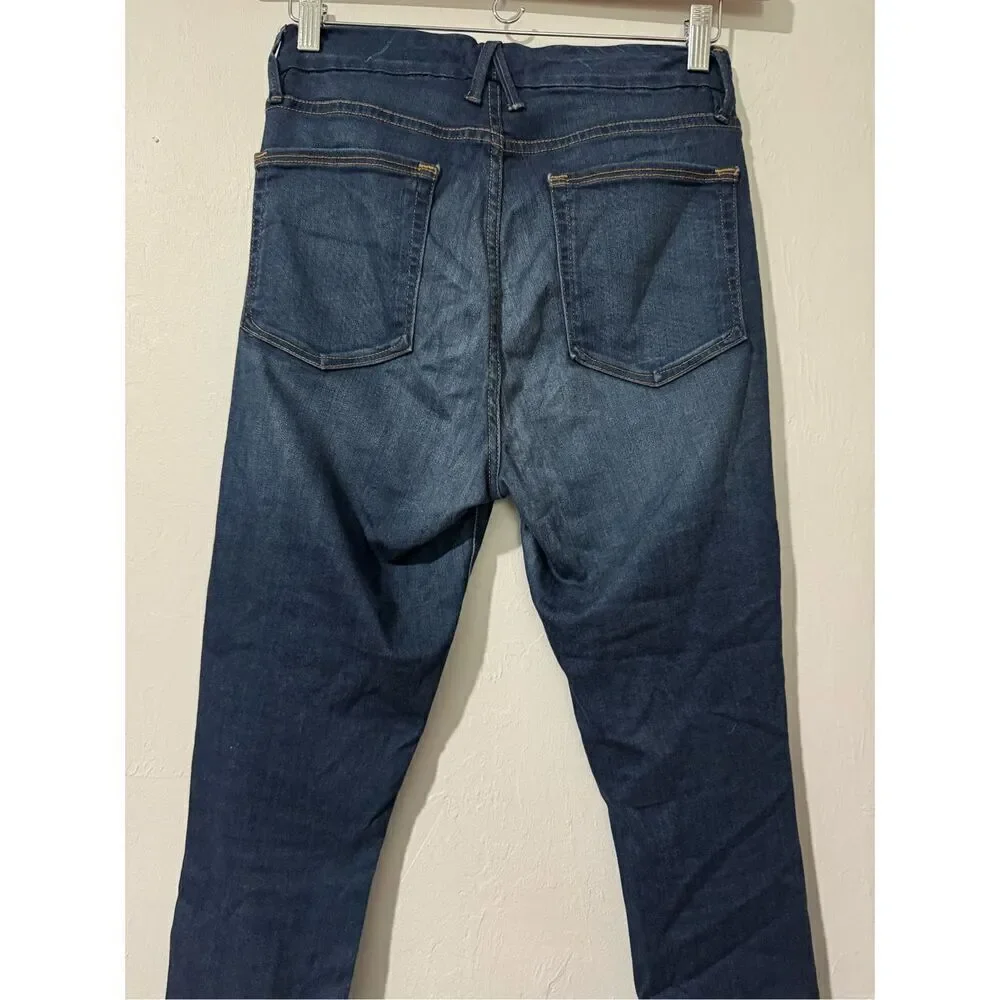 Good American Good waist blue skinny jeans 10/30